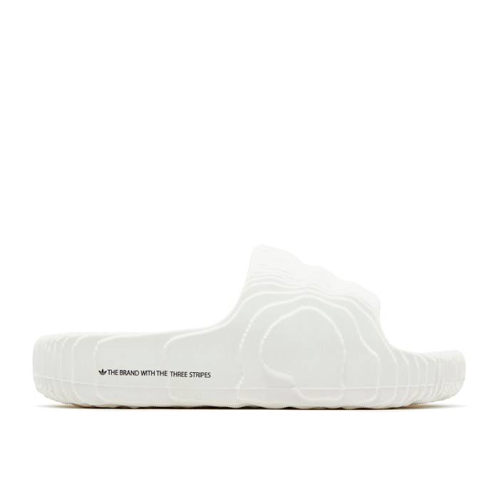 アディダス Adidas 【 Wmns Adilette 22 Slides \u0027Off White\u0027 Women Off White/Off White/Core Black 】 アディレッタ レディース 白いこと 白いこと 中核グループ 黒いこと 黒いこと