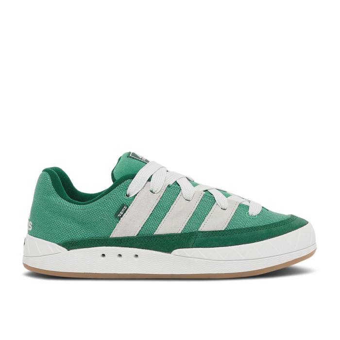 アディダス Adidas 【 Adimatic \u0027Semi Court Green\u0027 Men Semi Court Green/Crystal White/Gum 3 】 厚地の外套 メンズ 厚地の外套 green 緑・緑であること 白いこと 白いこと