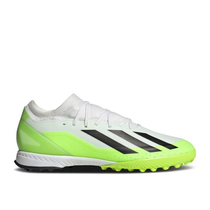 アディダス Adidas 【 X Crazyfast.3 Tf \u0027Crazyrush Pack\u0027 Men Cloud White/Core Black/Lucid Lemon 】 メンズ 白いこと 白いこと 中核グループ 黒いこと 黒いこと
