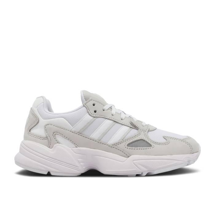 アディダス Adidas 【 Wmns Falcon \u0027Cloud White Grey\u0027 Women Cloud White/Cloud White/Grey One 】 白いこと 白いこと レディース 白いこと 白いこと 薄墨色 薄墨色