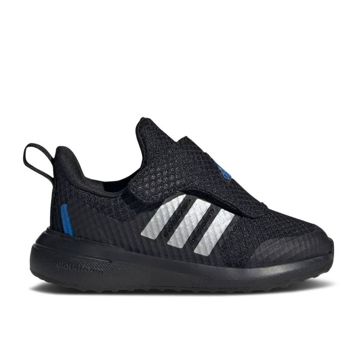 アディダス Adidas 【 Fortarun 2.0 I 'Black Silver Metallic' Infant Core Black/Silver Metallic/Bright Royal 】 Silver 銀色・シルバー ベビー コア 黒色 ブラック Silver 銀色・シルバー｜スニケス 34,515円