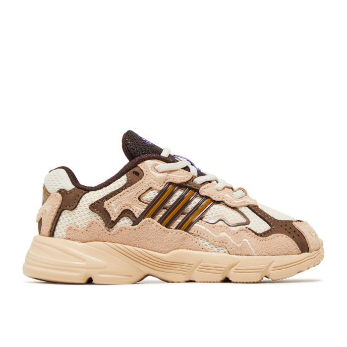 アディダス Adidas 【 Bad Bunny X Response 塩素 Infant \u0027Paso Fino\u0027 Infant Ecru Tint/Bronze Strata/Earth Strata 】 Response 受け答え もの言う花 銅・ブロンズ