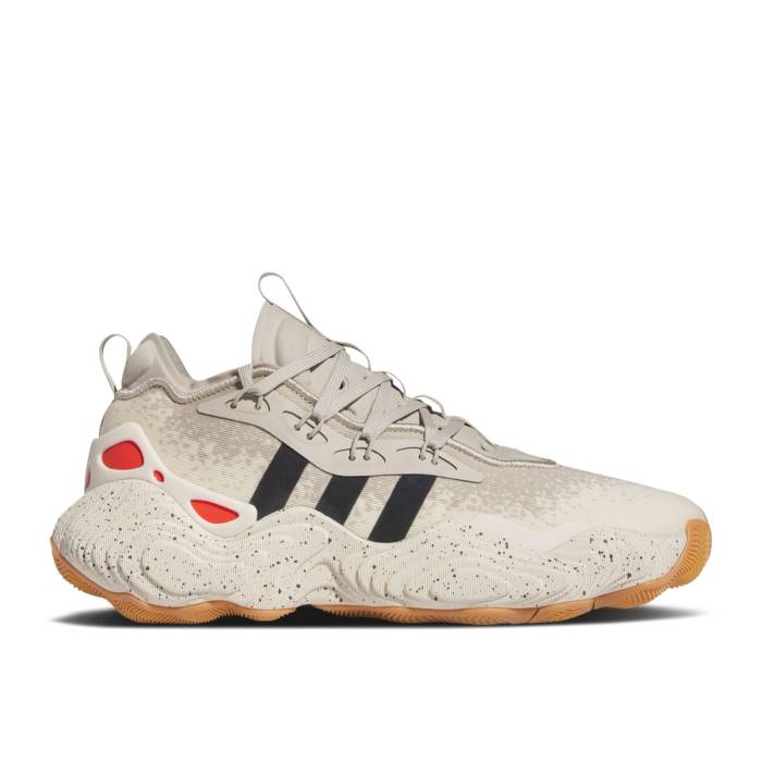 アディダス Adidas 【 Trae Young 3 'Wonder Beige' Men Wonder Beige/Grey Five/Wonder White 】 メンズ ベージュ 灰色 グレー 白色 ホワイト
