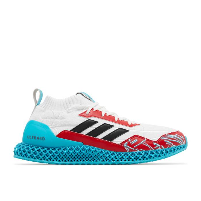 アディダス Adidas 【 Marvel X Ultra 4D Mid 'Spider-Man 2' Men Cloud White/Core Black/Team Collegiate Red 】 ultra ウルトラ ミッド メンズ 白色 ホワイト コア 黒色 ブラック Team チーム Red 赤・レッド
