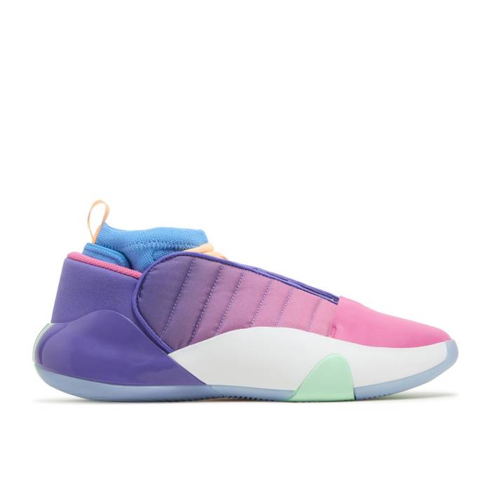 アディダス Adidas 【 Harden Vol. 7 \u0027Training Camp\u0027 Men Pulse Magenta/Pulse Mint/Purple Rush 】 ハーデン メンズ マジェンタ Purple 紫・パープル rush 混雑時