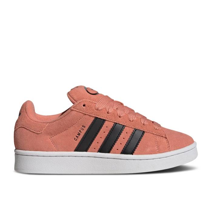 アディダス Adidas 【 Wmns Campus 00S \u0027Wonder Clay\u0027 Women Wonder Clay/Core Black/Cloud White 】 構内 レディース 中核グループ 黒いこと 黒いこと 白いこと 白いこと