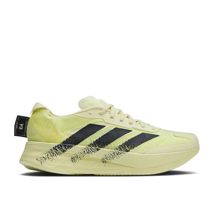 アディダス Adidas 【 Y-3 Boston 11 \u0027Blush Yellow\u0027 Men Blush Yellow/Blush Yellow/Black 】 豆の町 メンズ yellow 黄味がかった・黄色 黒いこと 黒いこと