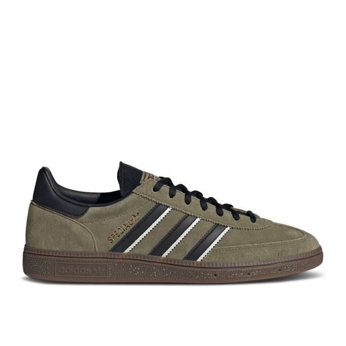 アディダス Adidas 【 Handball Spezial \u0027Focus Olive Black\u0027 Men Focus Olive/Core Black/Crystal White 】 ハンドボール スペシアル olive オリーブ メンズ olive オリーブ 中核グループ 黒いこと 黒いこと 白いこと 白いこと