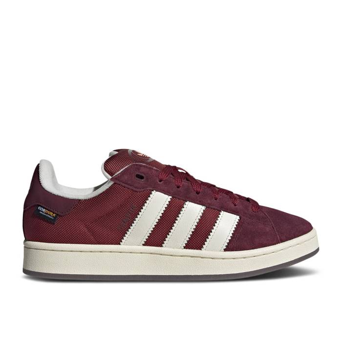 アディダス Adidas 【 Campus 00S \u0027Collegiate Burgundy\u0027 Men Collegiate Burgundy/Off White/Maroon 】 構内 メンズ ぶどう酒色・バーガンディー 白いこと 白いこと マルーン