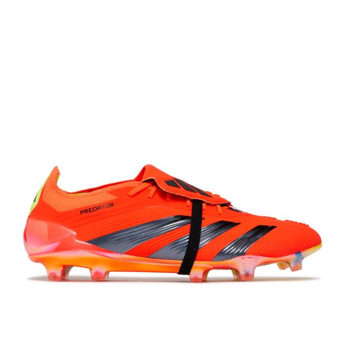 アディダス Adidas 【 Predator Elite Foldover Tongue Fg \u0027Predstrike Pack\u0027 Men Solar Red/Core Black/Team Solar Yellow 】 プレデター エリート メンズ Red 赤・赤いこと 中核グループ 黒いこと 黒いこと Team 野球クラブ yellow 黄味がかった・黄み メンズ靴-スニーカー