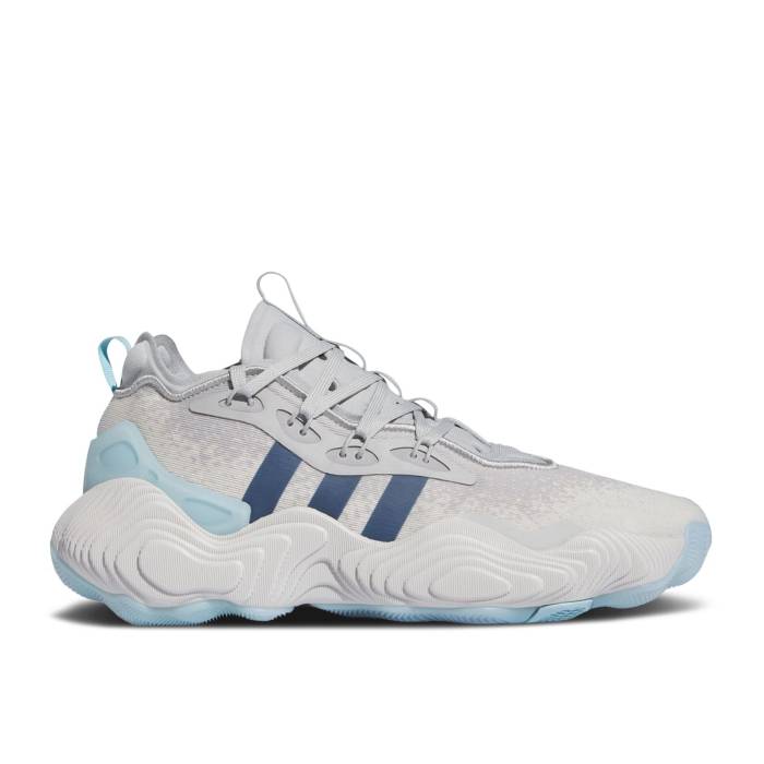アディダス Adidas 【 Trae Young 3 \u0027Grey Preloved Ink\u0027 Men Grey Two/Preloved Ink/Grey One 】 メンズ 薄墨色 薄墨色