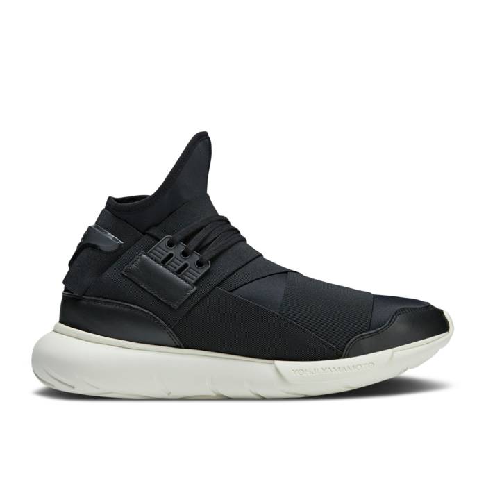 アディダス Adidas 【 Y-3 Qasa High 'Black Off White' Men Black/Black/Off White 】 ハイ メンズ 黒色 ブラック 白色 ホワイト