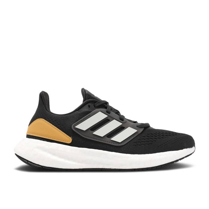 アディダス Adidas 【 Pureboost 22 J 'Carbon Wonder Silver Yellow' Youth Carbon/Wonder Silver/Preloved Yellow 】 Silver 銀色・シルバー ジュニア キッズ カーボン Silver 銀色・シルバー yellow 黄色・イエロー｜スニケス