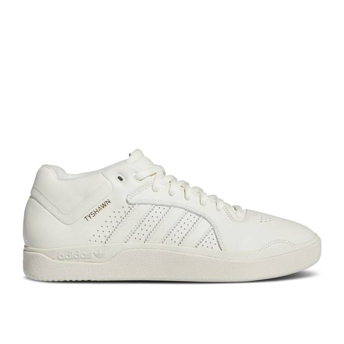 アディダス Adidas 【 Tyshawn \u0027Ivory\u0027 Men Ivory/Ivory/Blue Bird 】 メンズ 象牙色 青み 青色