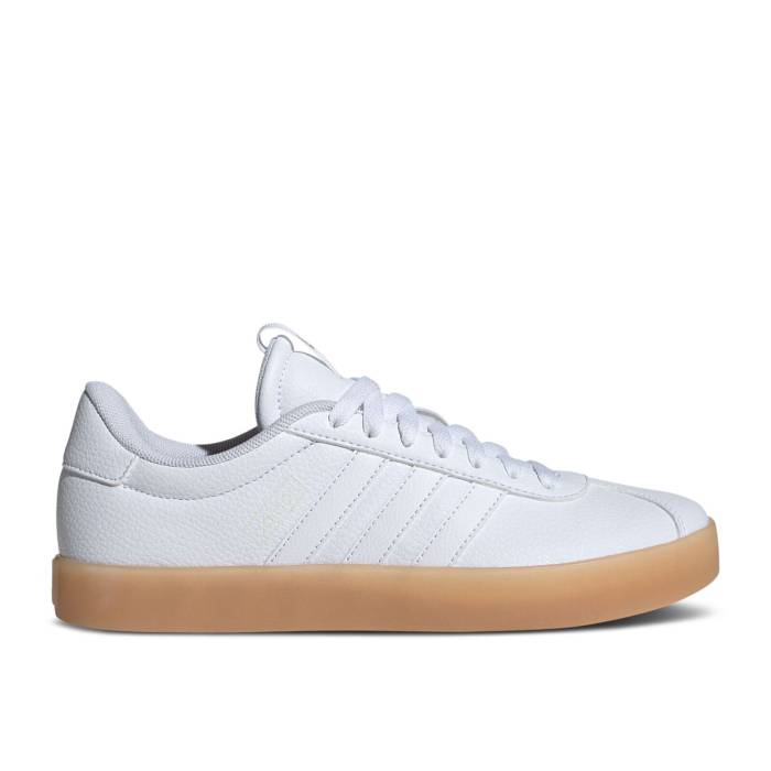アディダス Adidas 【 Wmns Vl Court 3.0 'White Gum' Women Cloud White/Cloud White/Gum 】 コート レディース 白色 ホワイト