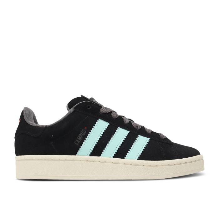 アディダス Adidas 【 Campus 00S \u0027Valentine\u0027s Day - Black\u0027 Men Core Black/Semi Flash Aqua/Cream White 】 構内 メンズ 中核グループ 黒いこと 黒いこと アクア 皮膚軟化剤 白いこと 白いこと