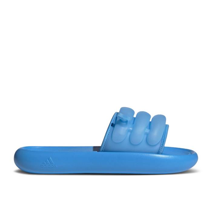 アディダス Adidas 【 Zplaash Slide 'Blue Burst' Men Blue Burst/Blue Burst/Blue Burst 】 Slide サンダル メンズ 青色 ブルー バースト｜スニケス