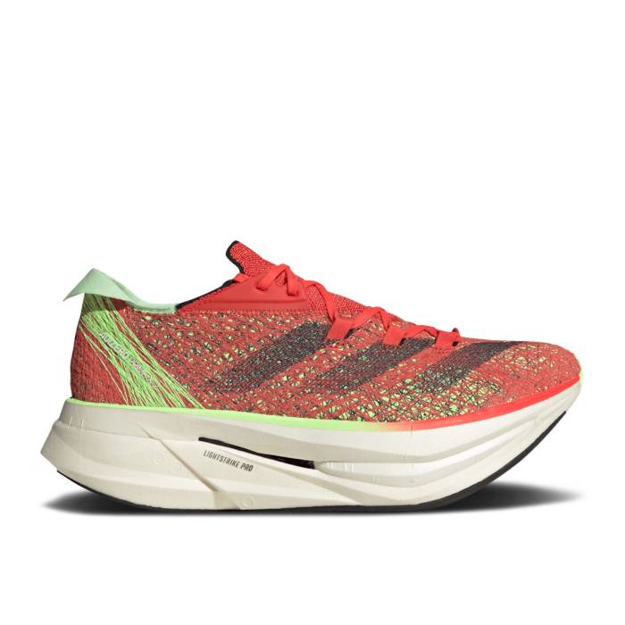 アディダス Adidas 【 Adizero Prime X 2.0 Strung 'Ekiden Pack' Men Bright Red/Aurora Metallic/Green Spark 】 アディゼロ メンズ Red 赤・レッド green 緑・グリーン|スニケス