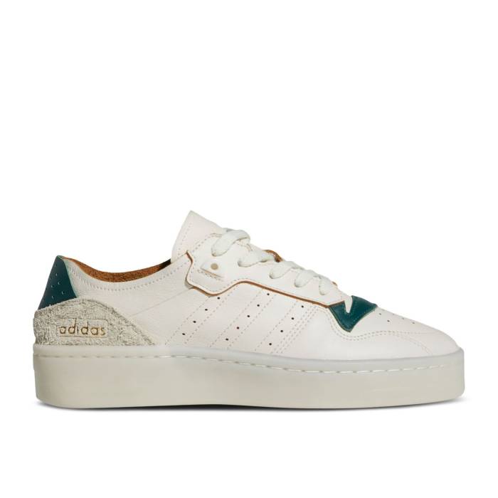 アディダス Adidas 【 Rivalry Summer Low \u0027Cloud White Collegiate Green\u0027 Men Cloud White/Collegiate Green/Ivory 】 Summer 炎節 白いこと 白いこと メンズ 白いこと 白いこと green 緑・緑であること 象牙色