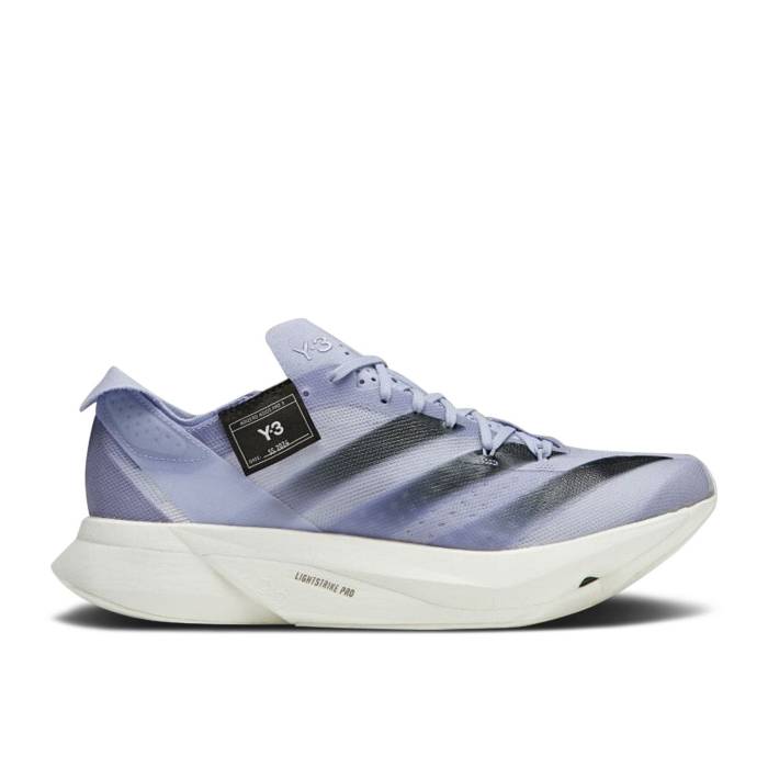アディダス Adidas 【 Y-3 Adizero Adios Pro 3 'Dust Purple' Men Dust Purple/Off White 】 アディゼロ アディオス プロ メンズ Purple 紫・パープル 白色 ホワイト|スニケス