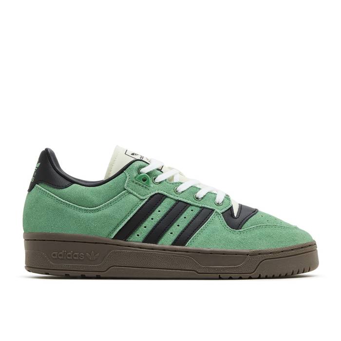 アディダス Adidas 【 Rivalry 86 Low \u0027Preloved Green Gum\u0027 Men Preloved Green/Core Black/Gum 】 green 緑・緑であること メンズ green 緑・緑であること 中核グループ 黒いこと 黒いこと スニーカー-靴-メンズ靴