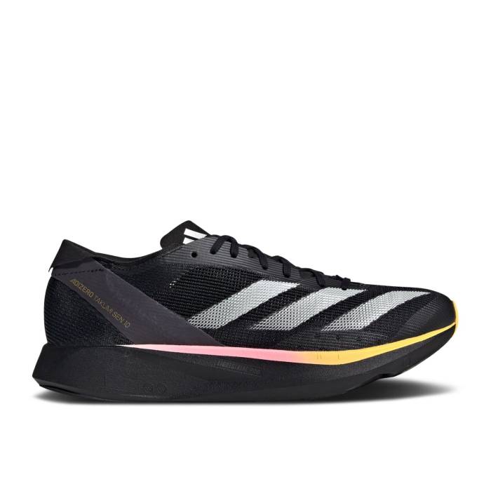 アディダス Adidas 【 Adizero Takumi Sen 10 \u00272024 Athlete Pack\u0027 Men Core Black/Zero Metallic/Spark 】 アディゼロ メンズ 中核グループ 黒いこと 黒いこと 皆無
