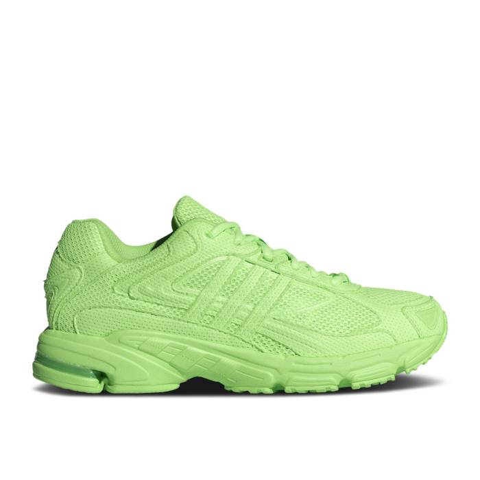 アディダス Adidas 【 Wmns Response 塩素 \u0027Green Spark\u0027 Women Green Spark/Cloud White/Cloud White 】 Response 受け答え レディース green 緑・緑であること 白いこと 白いこと
