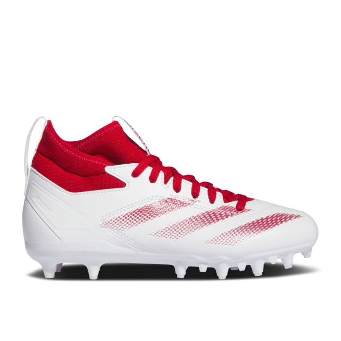 アディダス Adidas 【 Adizero Impact.2 'White Power Red' Men Cloud White/Team Power Red/Cloud White 】 アディゼロ Power パワー メンズ 白色 ホワイト Team チーム Power パワー Red 赤・レッド|スニケス