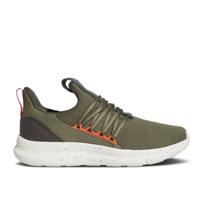 アディダス Adidas 【 Lite Racer Adapt 7.0 \u0027Olive Strata\u0027 Men Olive Strata/Shadow Olive/Solar Red 】 点火装置 アダプト メンズ olive オリーブ シャドー・シャドウ Red 赤・赤いこと
