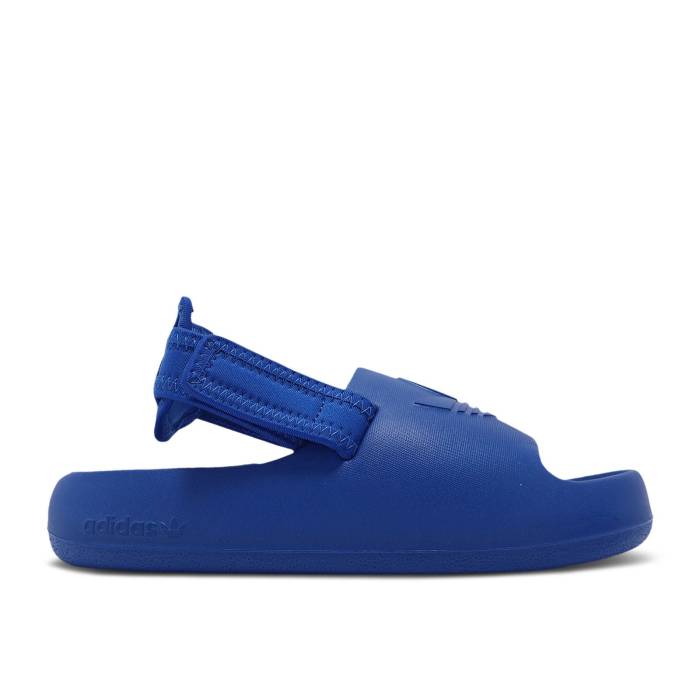アディダス Adidas 【 Adifom Adilette Slide C \u0027Blue\u0027 Youth Blue/Blue/Blue 】 アディレッタ Slide サンダル お坊っちゃん キッズ 青碧 青碧