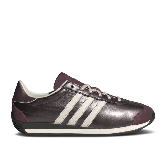 アディダス Adidas 【 Wmns Country Og 'Plum Off White' Women Supplier Colour/Off White/Core Black 】 カントリー レディース 白色 ホワイト コア 黒色 ブラック