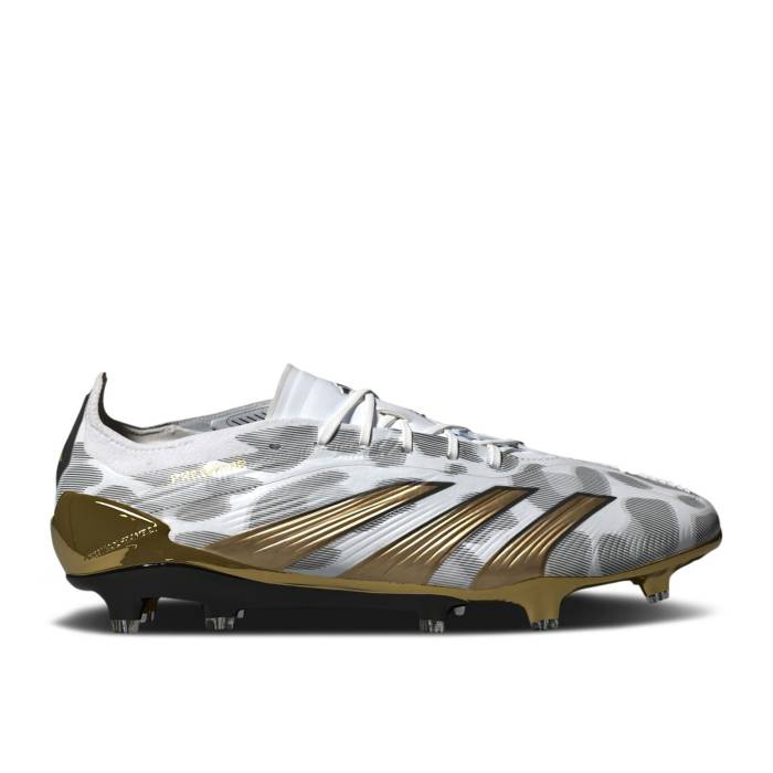 アディダス Adidas 【 Predator Elite Fg 'Player Pack - White Gold' Men Cloud White/Core Black/Gold Metallic 】 プレデター エリート 白色 ホワイト メンズ 白色 ホワイト コア 黒色 ブラック ゴールド