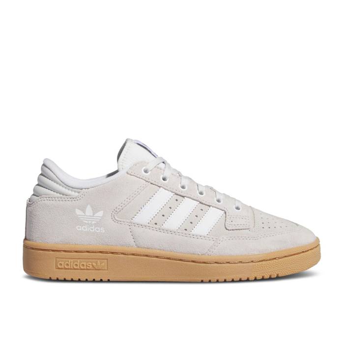 アディダス Adidas 【 Centennial 85 Low Adv 'Crystal White Gum' Men Crystal White/Cloud White/Gum 】 白色 ホワイト メンズ 白色 ホワイト｜スニケス