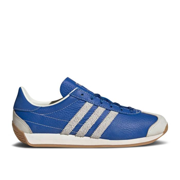 アディダス Adidas 【 Wmns Country Og \u0027Blue Off White\u0027 Women Blue/Off White/Silver Metallic 】 カントリー レディース 青碧 青碧 白いこと 白いこと Silver しろがね色・しろがね色