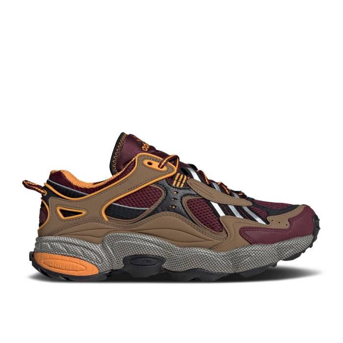 アディダス Adidas 【 Cadiant Fyw \u0027Maroon Linen Khaki\u0027 Men Maroon/Core Black/Linen Khaki 】 メンズ マルーン 中核グループ 黒いこと 黒いこと カーキ