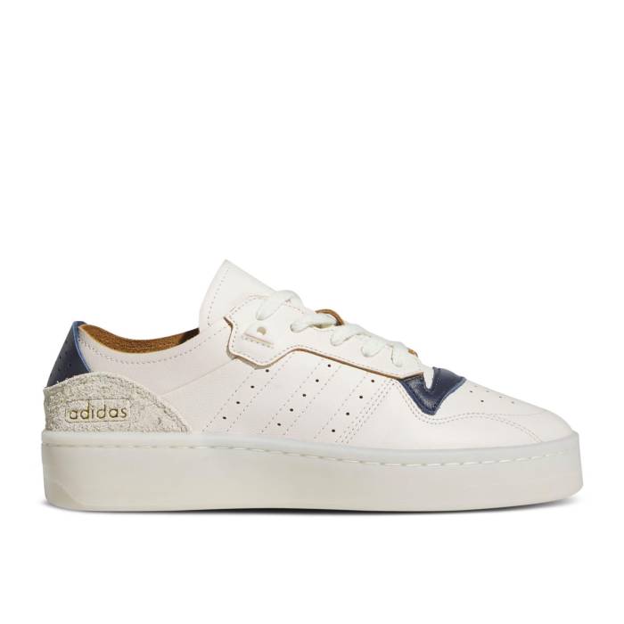 アディダス Adidas 【 Rivalry Summer Low \u0027White Night Indigo\u0027 Men Cloud White/Night Indigo/Ivory 】 Summer 夏時 ナイト爵 メンズ 白いこと 白いこと ナイト爵 藍色・インディゴ 象牙色