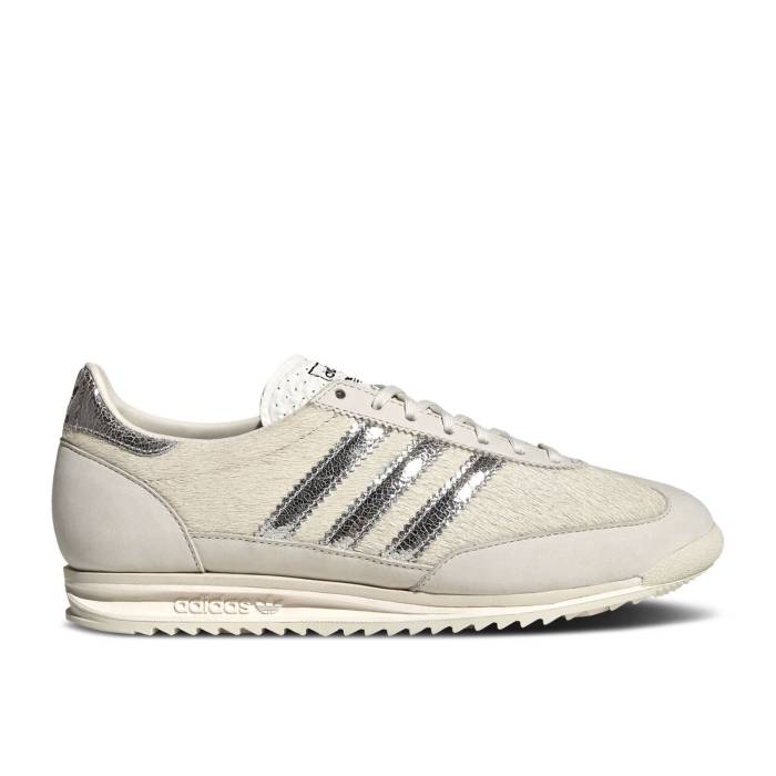 アディダス Adidas 【 Wmns Sl72 Og \u0027Orbit Grey Silver Pony\u0027 Women Orbit Grey/Silver Metallic/Cloud White 】 薄墨色 薄墨色 Silver しろがね色・しろがね色 レディース 薄墨色 薄墨色 Silver しろがね色・しろがね色 白いこと 白いこと