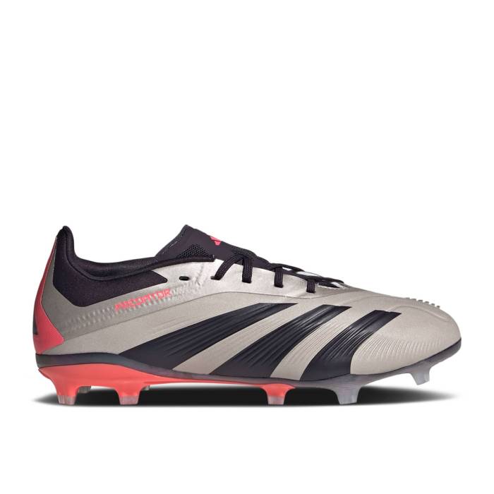 アディダス Adidas 【 Predator 24 Elite Fg K 'Vivid Horizon Pack' Youth Platinum Metallic/Aurora Black/Carbon 】 プレデター エリート キッズ ベビー マタニティ キッズファッション 靴 スニーカー ジュニア キッズ画像