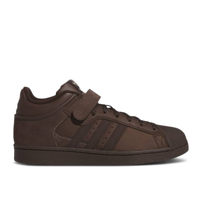 アディダス Adidas 【 Niels Bennett X Pro Shell Adv \u0027Brown\u0027 Men Brown/Dark Brown/Magic Beige 】 労働者階級 shell 外殻 メンズ 赤銅色 赤銅色 神通力 ベージュ