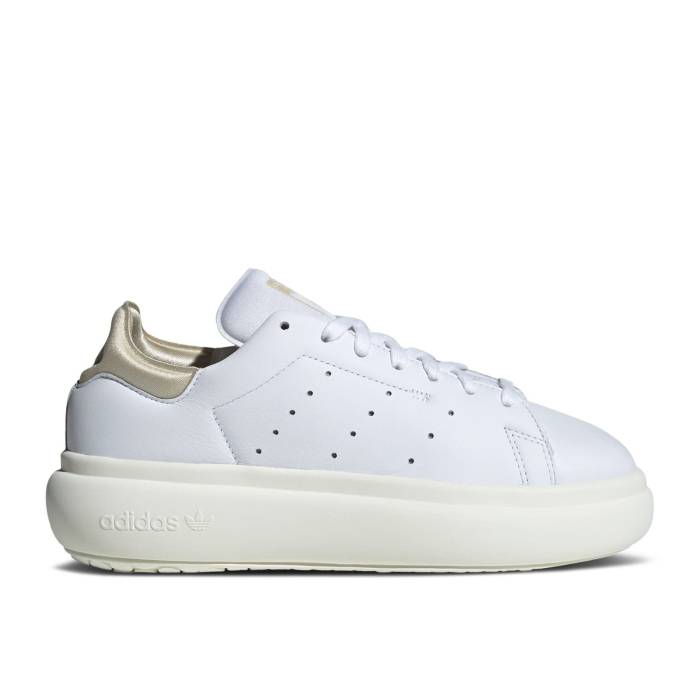 アディダス Adidas 【 Wmns Stan Smith Platform \u0027White Wonder Gold Metallic\u0027 Women Cloud White/Off White/Wonder Gold Metallic 】 ゴールド レディース 白いこと 白いこと ゴールド