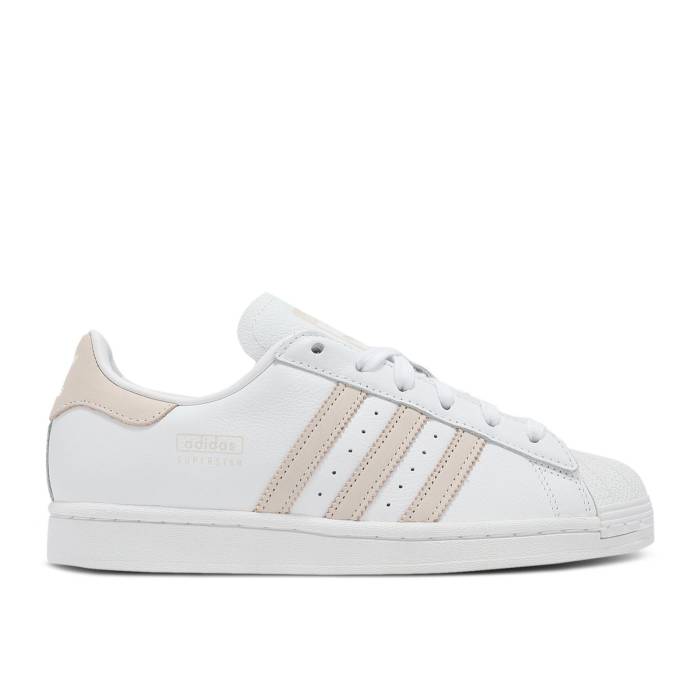 アディダス Adidas 【 Wmns Superstar \u0027White Wonder Quartz\u0027 Women Cloud White/Wonder Quartz/Cloud White 】 Superstar はやりっ子 レディース 白いこと 白いこと
