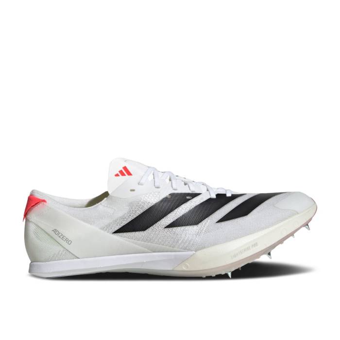 アディダス Adidas 【 Adizero Finesse Spikes \u0027White Black Lucid Red\u0027 Men Cloud White/Core Black/Lucid Red 】 アディゼロ 黒いこと 黒いこと メンズ 白いこと 白いこと 中核グループ 黒いこと 黒いこと Red 赤・赤いこと