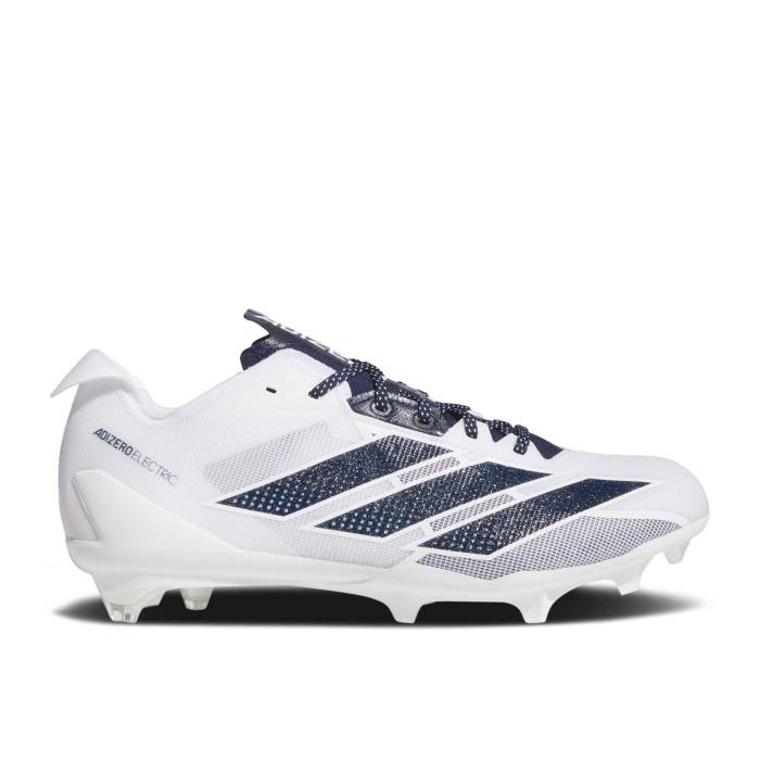 アディダス Adidas 【 Adizero Electric 'White Navy Blue' Men Cloud White/Team Navy Blue/Cloud White 】 アディゼロ 紺色 ネイビー メンズ 白色 ホワイト Team チーム 紺色 ネイビー 青色 ブルー