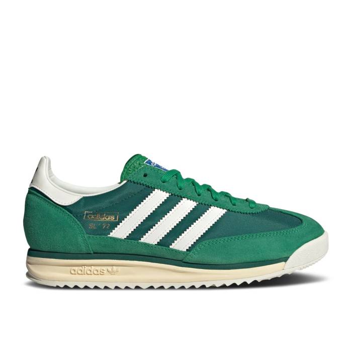 アディダス Adidas 【 Sl72 Rs \u0027Collegiate Green\u0027 Men Green/Core White/Collegiate Green 】 メンズ green 緑・緑であること 中核グループ 白いこと 白いこと