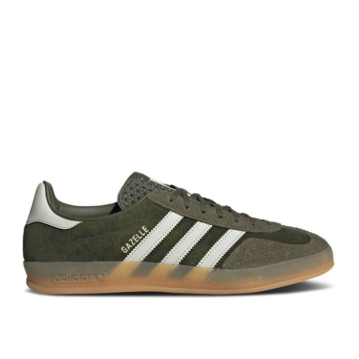 アディダス Adidas 【 Gazelle Indoor 'Night Cargo Gum' Men Night Cargo/Alumina/Gum 】 ガゼル カーゴ メンズ ナイト カーゴ