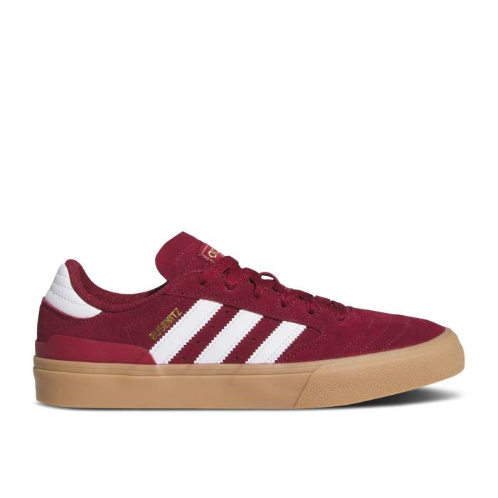 アディダス Adidas 【 Busenitz Vulc 2 \u0027Maroon White\u0027 Men Supplier Colour/Cloud White/Gold Metallic 】 メンズ 白いこと 白いこと ゴールド