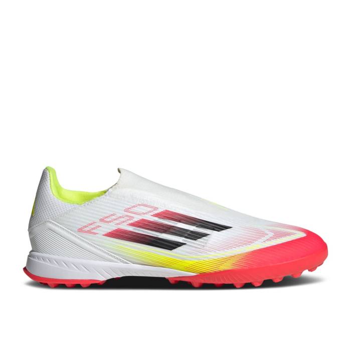 アディダス Adidas 【 Adizero F50 League Laceless Tf \u0027Pure Victory Pack\u0027 Men Cloud White/Core Black/Solar Yellow 】 アディゼロ Victory 白星 メンズ 白いこと 白いこと 中核グループ 黒いこと 黒いこと yellow 黄味がかった・黄色