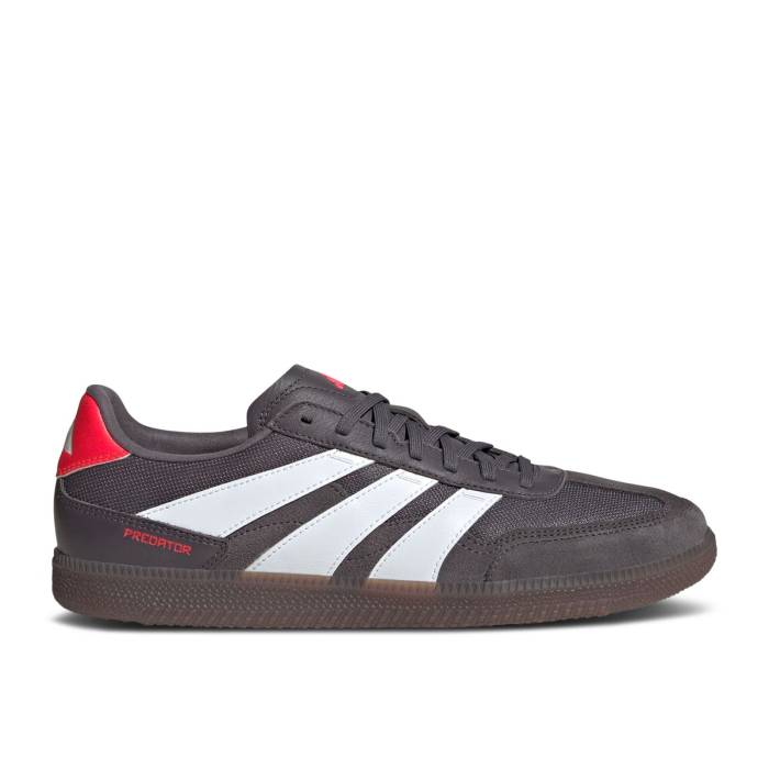 アディダス Adidas 【 Predator 24 League Low Freestyle 'Grey Strata White Red' Men Grey Strata/Cloud White/Lucid Red 】 プレデター フリースタイル 白色 ホワイト メンズ 灰色 グレー 白色 ホワイト Red 赤・レッド｜スニケス