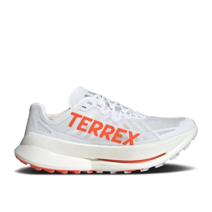 アディダス Adidas 【 Terrex Agravic Speed Ultra White Impact Orange Men Cloud White/Impact Orange/Dash Grey 】 Speed スピード ultra ウルトラ インパクト メンズ 白色 ホワイト インパクト orange 橙・オレンジ 灰色