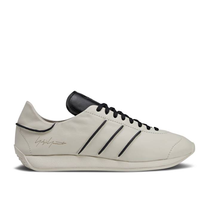アディダス Adidas 【 Y-3 Country \u0027Talc Black\u0027 Men Talc/Talc/Black 】 カントリー メンズ 黒いこと 黒いこと